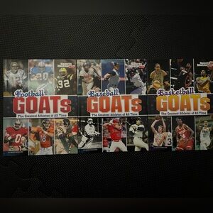Sports Illustrated GOATs Book Set